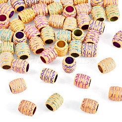 50Pcs Acrylic Hair Coil Cuffs&nbsp;AJEW-TA0003-23