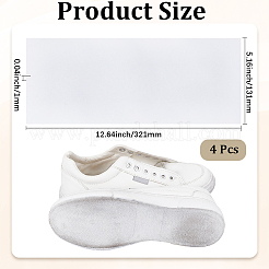 Rectangle Plastic Anti-slip Stickers for Shoe Soles&nbsp;AJEW-CY0002-57