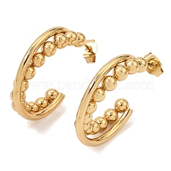 201 Stainless Steel Stud Earrings&nbsp;SA-CBA4A0D-14G