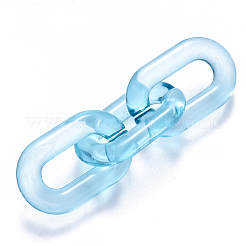 Transparent Acrylic Linking Rings&nbsp;OACR-S036-006A-J09