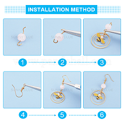 DIY Bee Earring Making Kits&nbsp;DIY-SC0014-32G