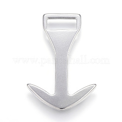 Non-Tarnish 304 Stainless Steel Anchor Hook Clasps&nbsp;X-STAS-E113-31P