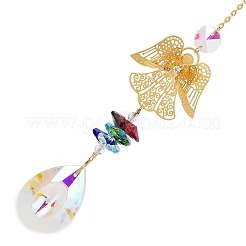Hollow Alloy Hanging Ornaments&nbsp;HJEW-Q012-07D