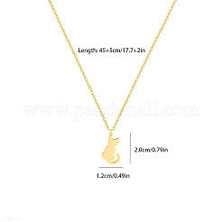 201 Stainless Steel Pendant Necklaces&nbsp;FS-WGD087E-01
