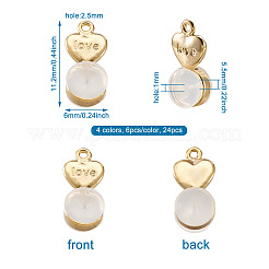 24Pcs 4 Colors Silicone Ear Nuts&nbsp;FIND-TA0001-52
