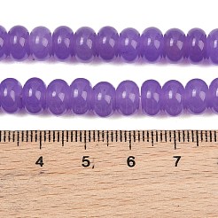 Natural Deyd White Jade Beads Strands&nbsp;GG-CBAD029-B04-5x8mm