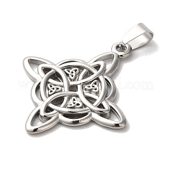 Non-Tarnish 304 Stainless Steel Pendants&nbsp;STAS-L081-033P