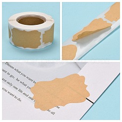 Self Adhesive Kraft Paper Label Tag Stickers&nbsp;DIY-WH0148-19