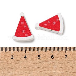 Christmas Theme Schima Wood Beads&nbsp;WOOD-F018-02