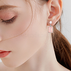 20Pcs 2 Colors 316 Surgical Stainless Steel Clip-on Earring Findings&nbsp;STAS-BBC0008-58A