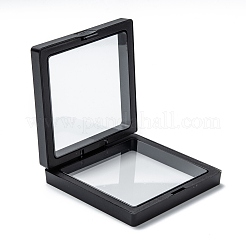 Square Transparent PE Thin Film Suspension Jewelry Display Box&nbsp;CON-D009-01A-03