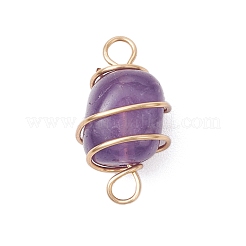 8Pcs 8 Styles Natural Red Jasper &Tiger Eye & Green Aventurine & Lapis Lazulii & Amethyst & Quartz Crystal & Topaz Jade&nbsp;PALLOY-JF03017