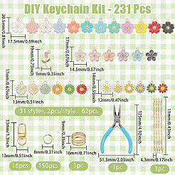 DIY Jewelry Making Kit&nbsp;DIY-GL0007-12
