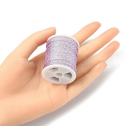 17M Rainbow Color Polyester Sewing Metallic Thread&nbsp;OCOR-E026-08D