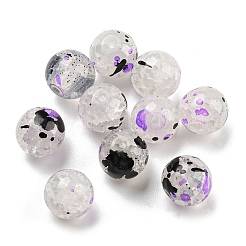 Transparent Crackle Glass Beads&nbsp;LS-GLAA-D012-02E
