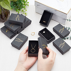 12Pcs Cardboard Jewelry Packaging Boxes&nbsp;CON-HY0001-01B