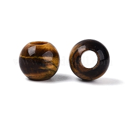 Natural Tiger Eye European Beads&nbsp;G-Q602-09A-05