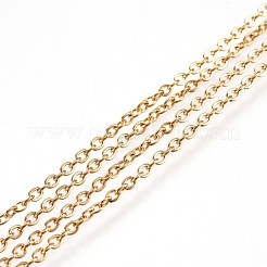 Ion Plating(IP) 304 Stainless Steel Rolo Chains&nbsp;CHS-F131-03G
