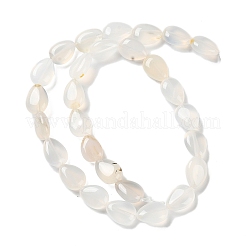 Natural White Agate Beads Strands&nbsp;G-K357-A07-02