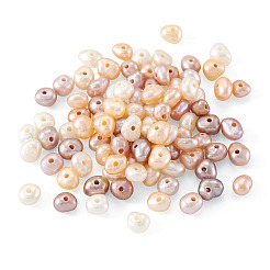 100Pcs 4 Colors Natural Cultured Freshwater Pearl Beads&nbsp;PEAR-TA0001-33