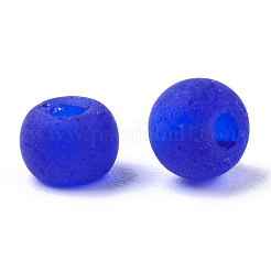 Frosted Colours Glass Beads&nbsp;SEED-S040-04A-04