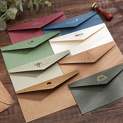 Vintage Retro Western Style Paper Envelope&nbsp;DIY-CP0002-48
