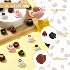 35Pcs 7 Styles Miniature Ornaments&nbsp;DJEW-CJ0001-26