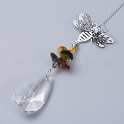 Crystals Chandelier Suncatchers Prisms&nbsp;AJEW-G025-F05