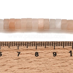 Natural Peach Moonstone Beads Strands&nbsp;GG-CBA8682-B07