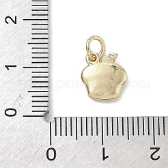 Brass Enamel Charms&nbsp;KK-K368-17G