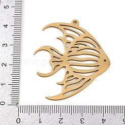 201 Stainless Steel Pendants&nbsp;STAS-I344-06G