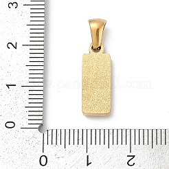 304 Stainless Steel Pendants&nbsp;STAS-Z120-03G-G