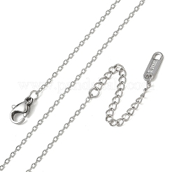 1.5MM 304 Stainless Steel Cable Chain Necklaces for Women&nbsp;SA-CBACA62-06P
