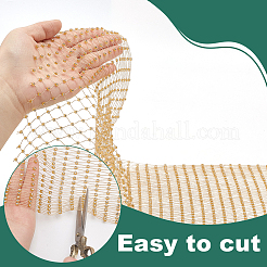 Rhinestone Mesh Fabric&nbsp;DIY-OC0015-21A