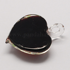 Handmade Goldsand Lampwork Pendants&nbsp;LAMP-S059-9-B