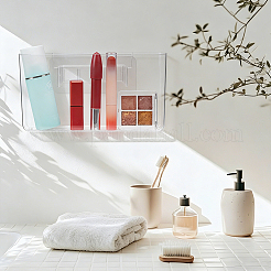 Transparent Plastic Wall-mounted Storage Box&nbsp;AJEW-WH0696-813