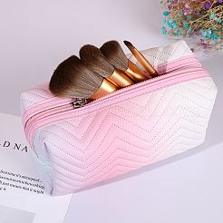 Gradient Portable PU Leather Makeup Storage Bag&nbsp;ABAG-CL0001-39