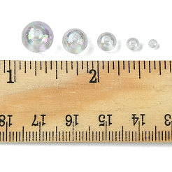 800Pcs 5 Sizes Eco-Friendly Transparent Acrylic Beads&nbsp;TACR-FS0001-21