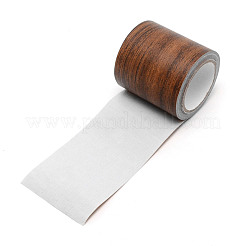 Non-woven Fabrics Imitation Wood Grain Adhesive Tape&nbsp;DIY-WH0001-70C