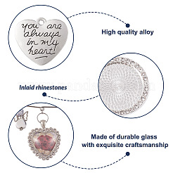 DIY Charm Drop Safety Pin Brooch Making Kit&nbsp;DIY-FW0001-26