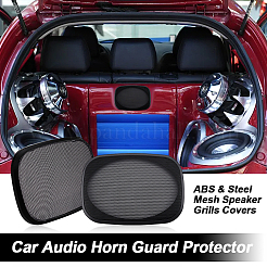 ABS & Steel Mesh Speaker Grills Covers&nbsp;AJEW-WH0083-71