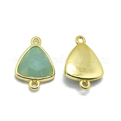 Natural Amazonite Links connectors&nbsp;G-O177-16I-G
