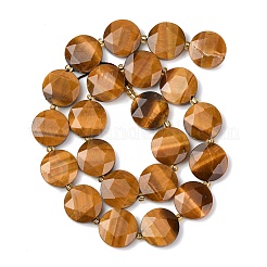 Natural Tiger Eye Beads Strands&nbsp;G-L654-N02-01