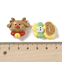 Christmas Opaque Resin Decoden Cabochons&nbsp;RESI-S391-07