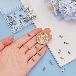60Pcs 3 Styles Brass Cord End&nbsp;FIND-PH0021-23