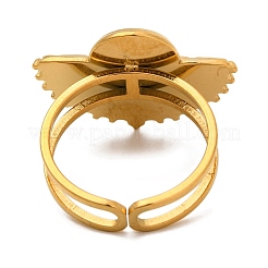 Natural Mixed Stone Finger Rings&nbsp;RJEW-Q822-43G