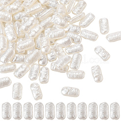 100Pcs ABS Plastic Imitation Pearl Beads&nbsp;OACR-LT0001-03