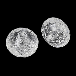 Transparent Crackle Acylic Beads&nbsp;AC-CBA7340-01