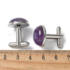 304 Stainless Steel Cuff Buttons&nbsp;G-C185-02P-39