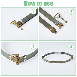 Iron Purse Internal Flex Frame with Loops&nbsp;IFIN-WH0071-29C